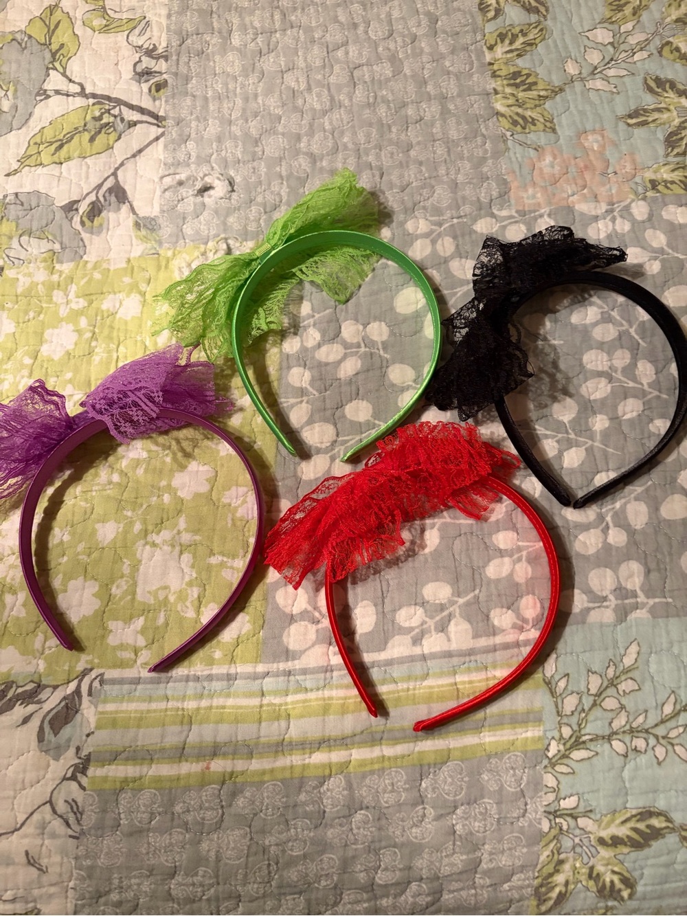 Headband bundle (4 bands with lace)